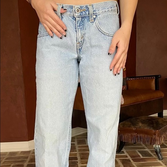 501 Levi Vintage Silver Tab Loose Fit Jeans - Picture 8 of 9